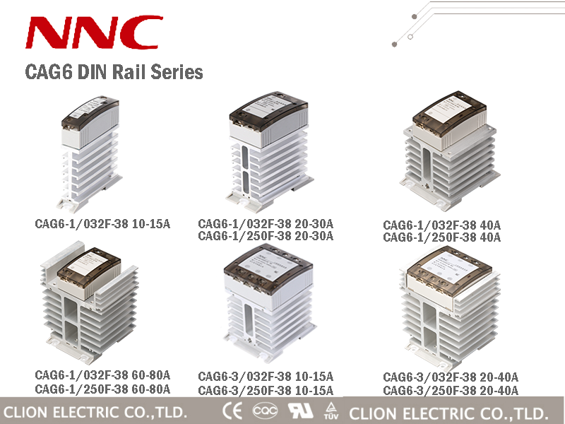 CAG6-3 10-15A 솔리드 스테이트 릴레이