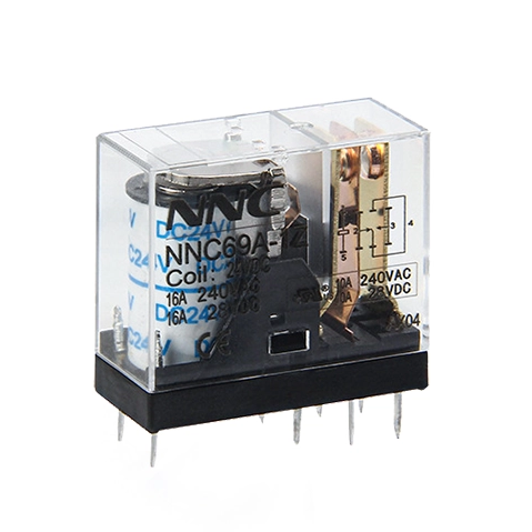 3.5mm/5mm 핀 핀치와 최대 16A JQX-14FC-1Z의 스위칭 성능을 갖춘 미니어처 고전력