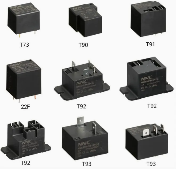 4 또는 5 핀이있는 전자기 고성격 PCB 릴레이 NNC66F (22F)